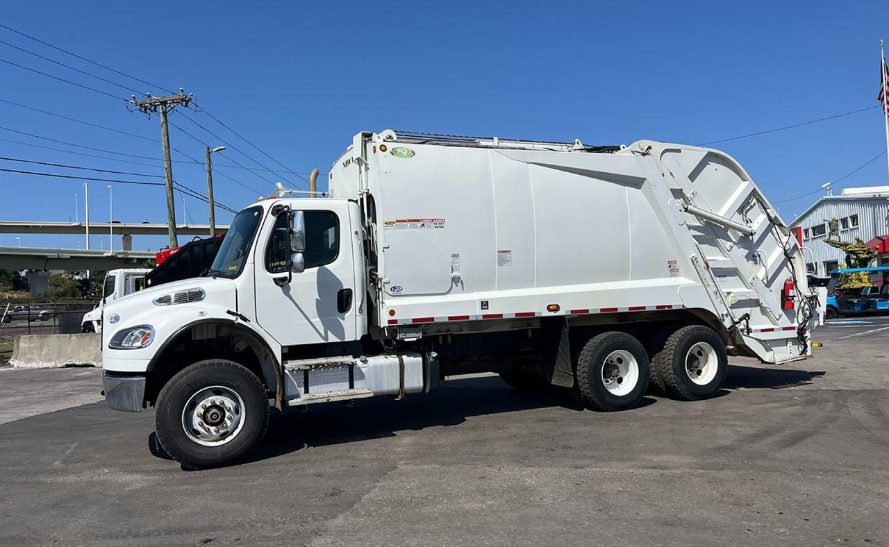 2017 Freightliner M2 106 25 Yard New Way Rear Loader Garbage Truck Tampa FL