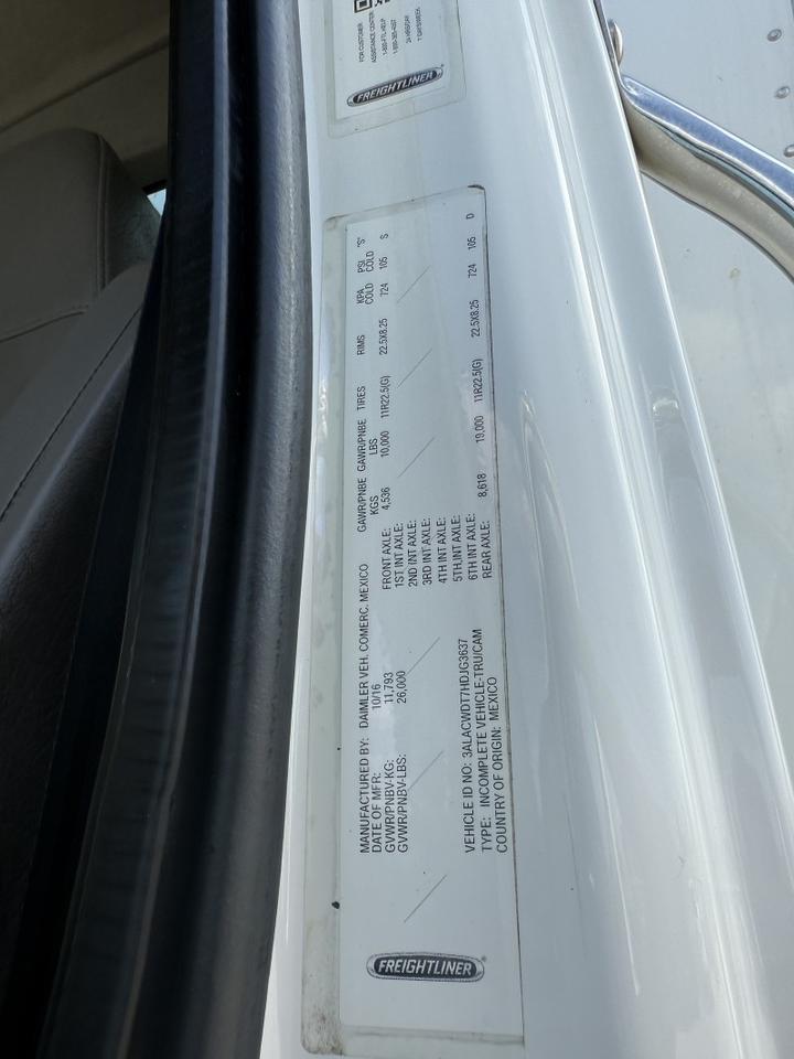 2017 Freightliner M2 106 Diesel Box Truck Collinsville OK