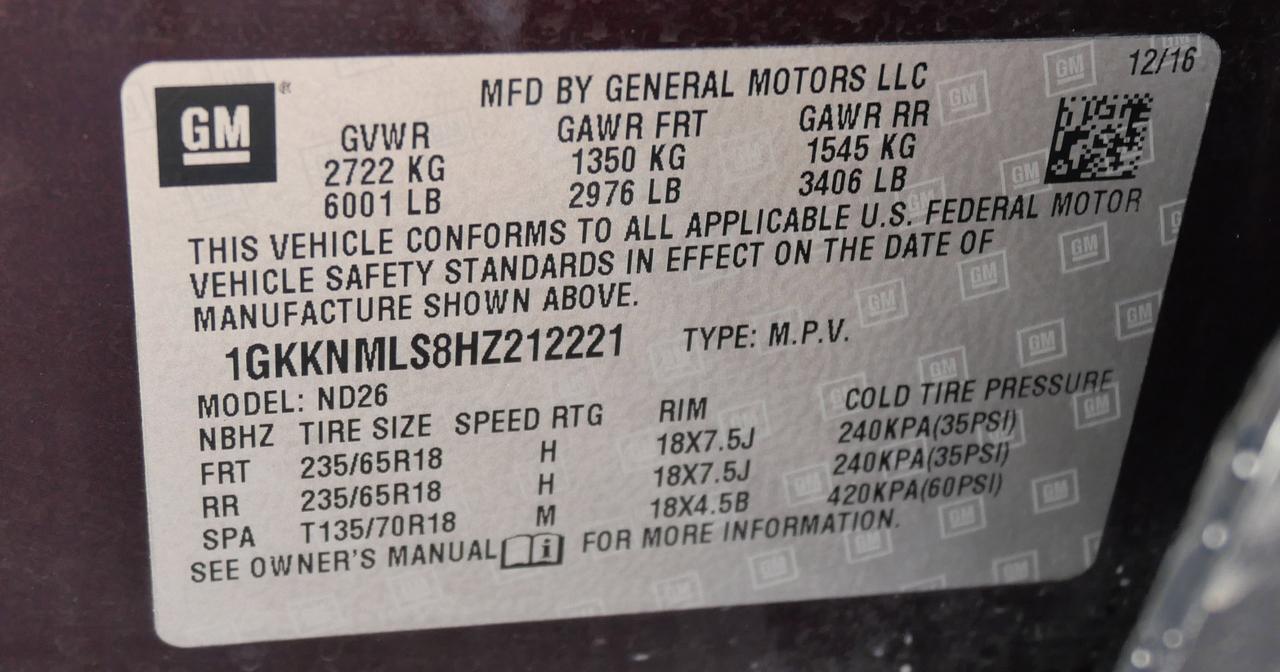 2017 GMC Acadia SLT San Juan TX