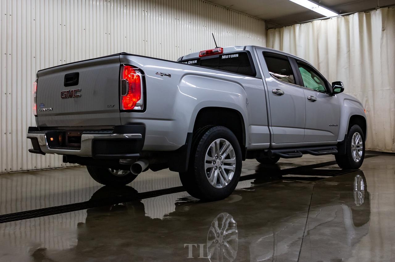 2017 GMC Canyon 4x4 Crew Cab SLT Diesel Leather Nav BCam Red Deer AB