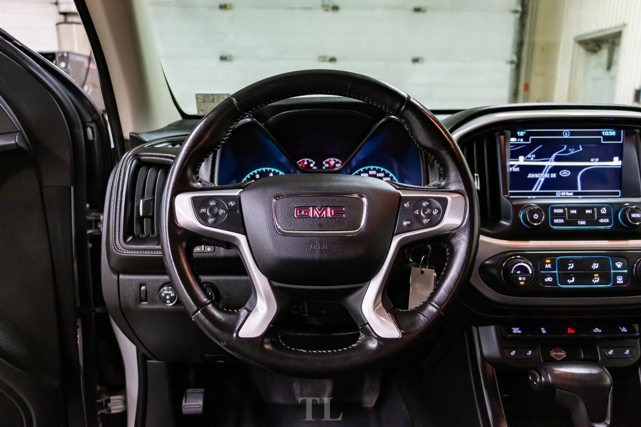 2017 GMC Canyon 4x4 Crew Cab SLT Diesel Leather Nav BCam Red Deer AB