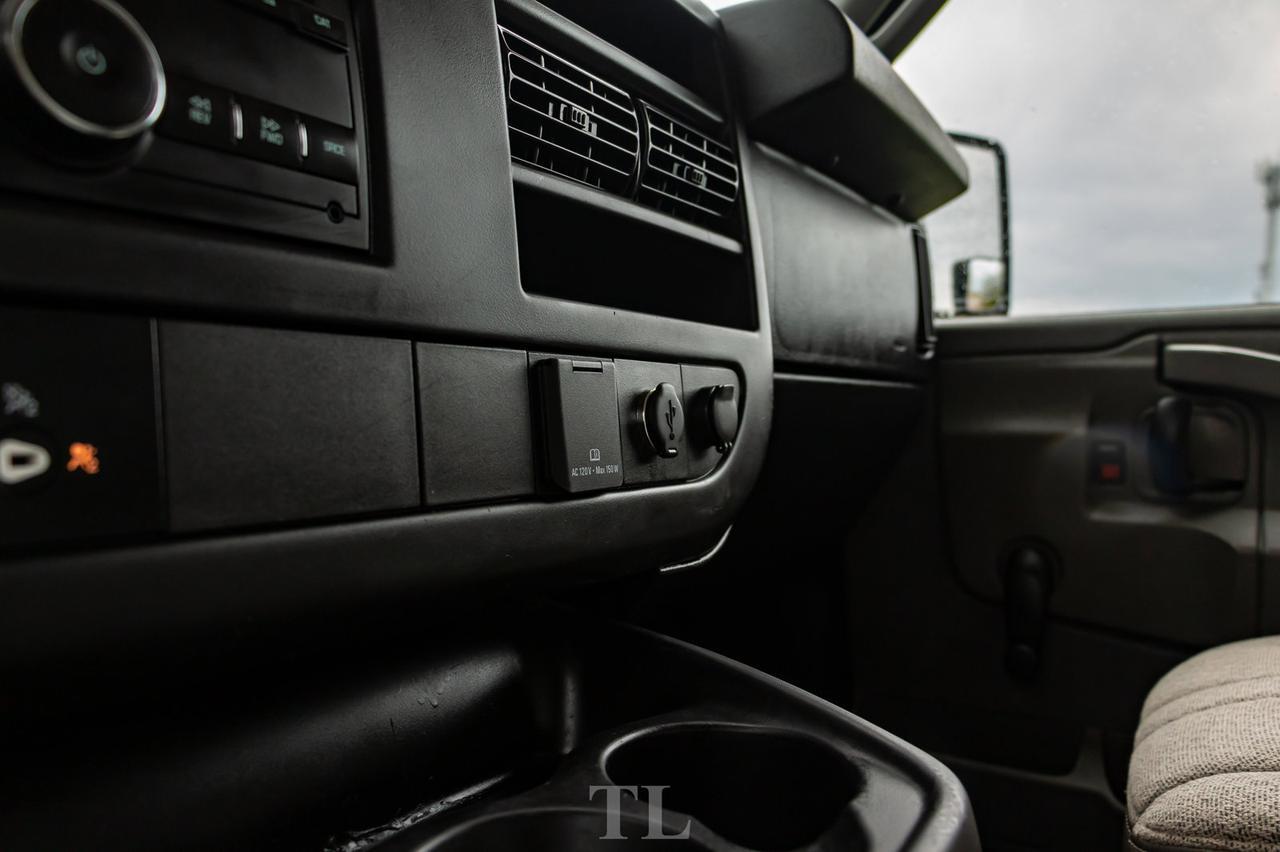 2017 GMC Savana 3500 Cutaway Cube Van Red Deer AB