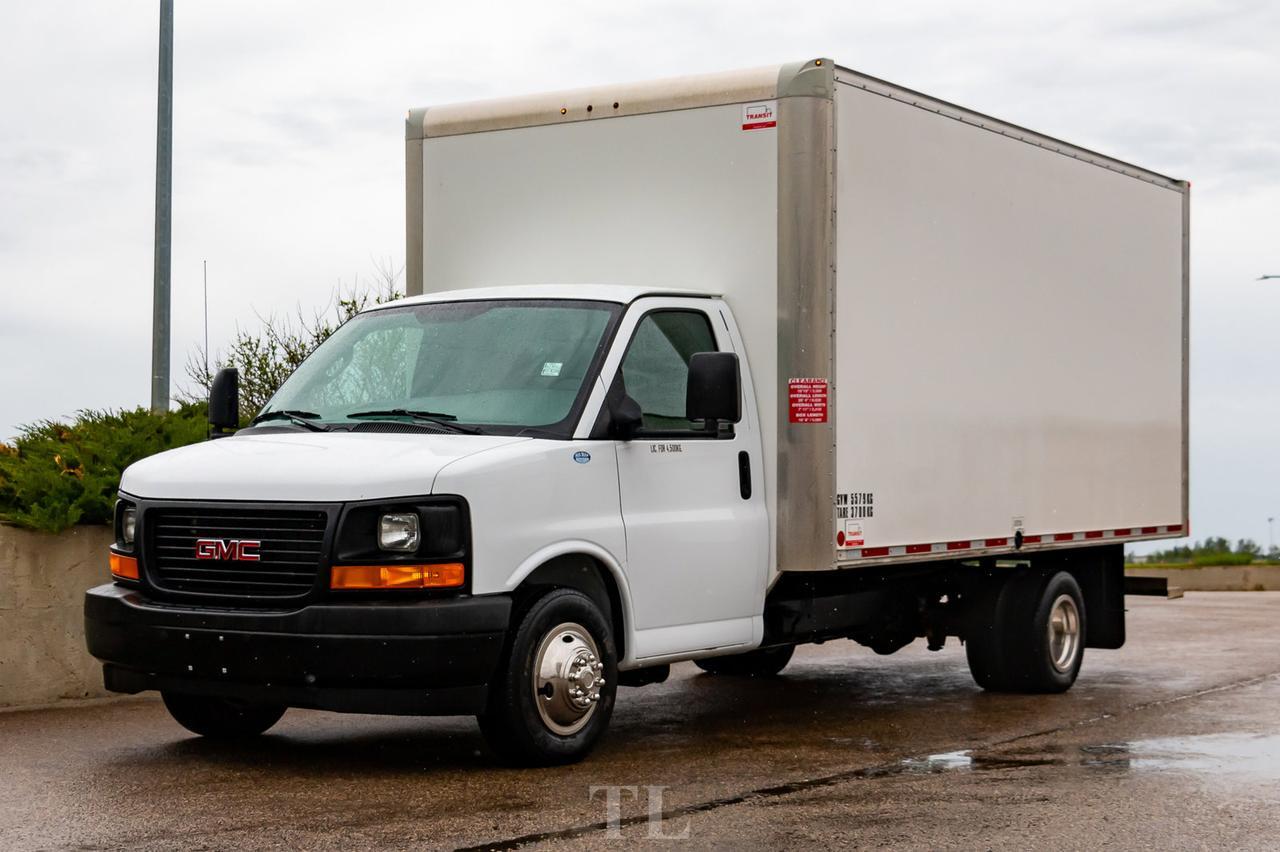 2017 GMC Savana 3500 Cutaway Cube Van Red Deer AB