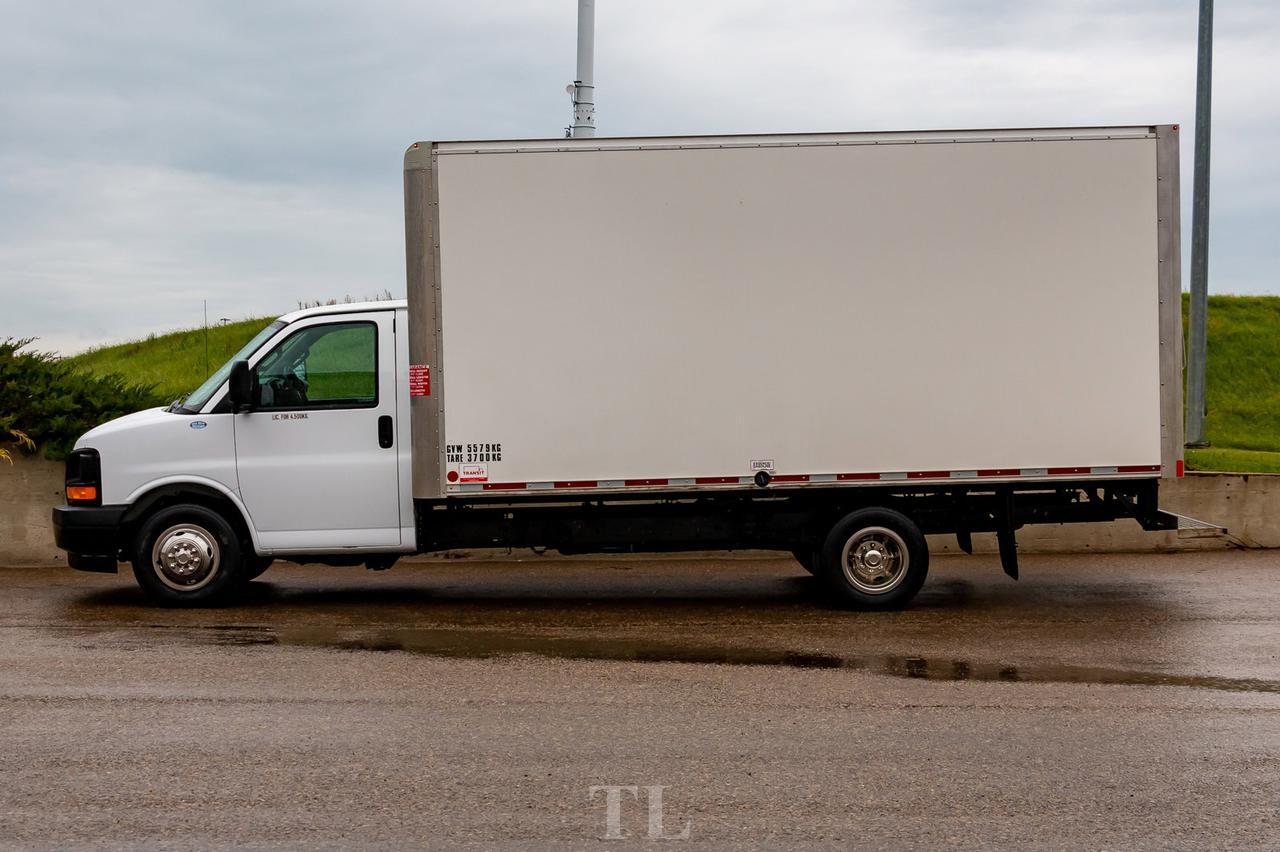 2017 GMC Savana 3500 Cutaway Cube Van Red Deer AB