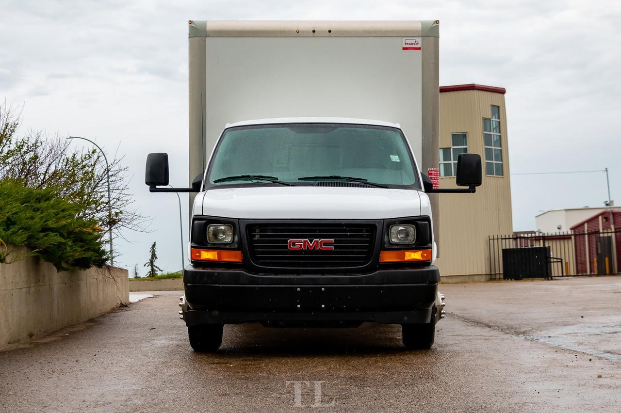 2017 GMC Savana 3500 Cutaway Cube Van Red Deer AB
