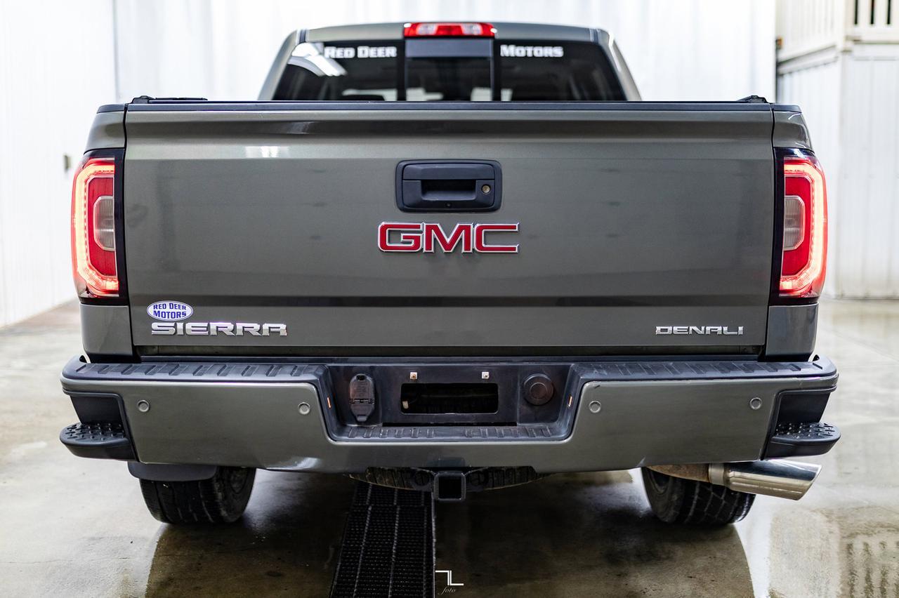 2017 GMC Sierra 1500 4x4 Crew Cab Denali Leather Roof Nav BCam Red Deer AB