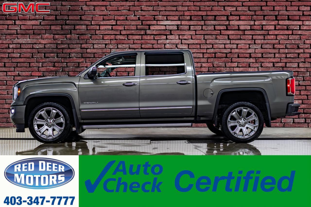 2017 GMC Sierra 1500 4x4 Crew Cab Denali Leather Roof Nav BCam