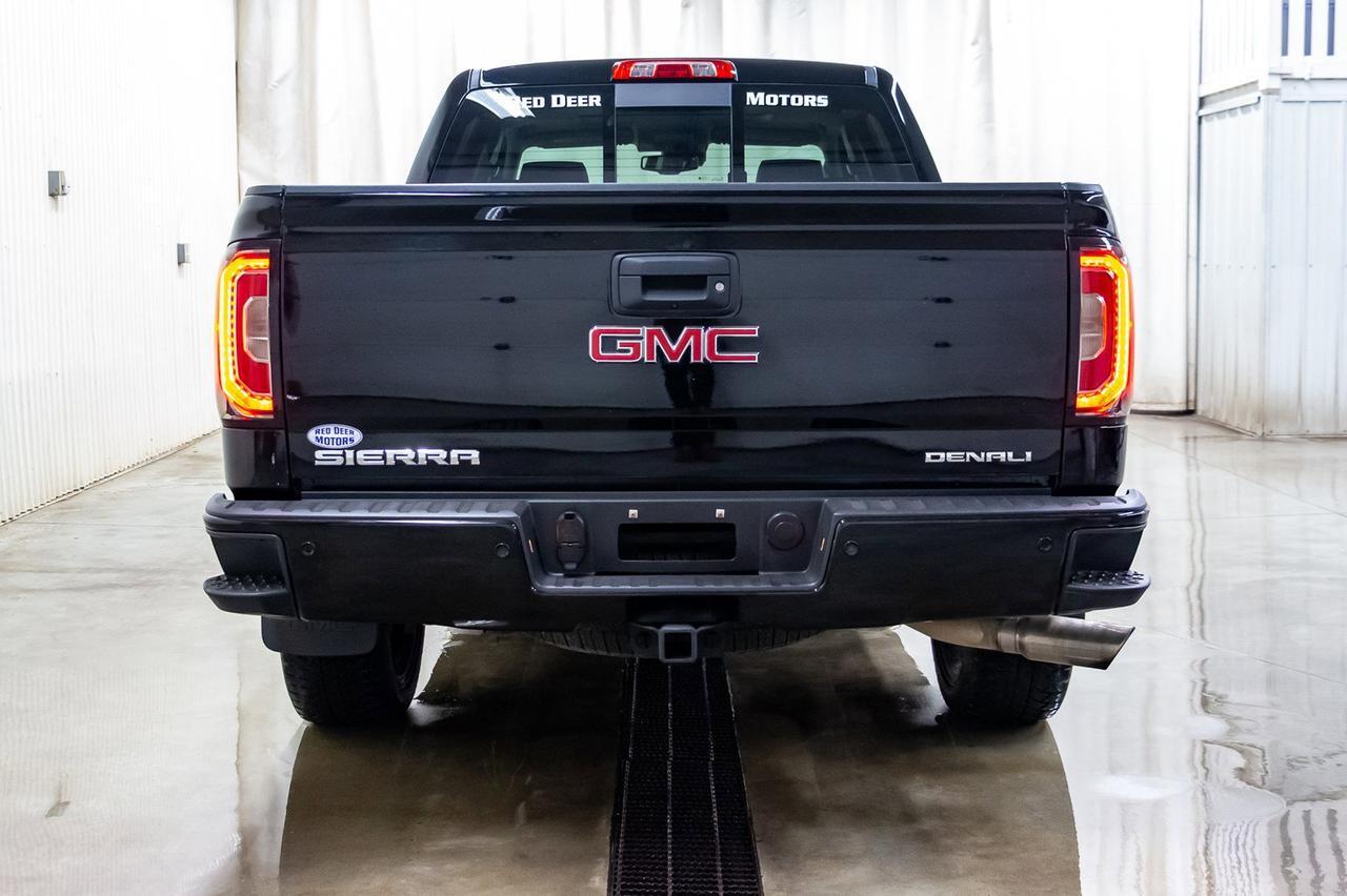 2017 GMC Sierra 1500 4x4 Crew Cab Denali Leather Roof Nav Red Deer AB