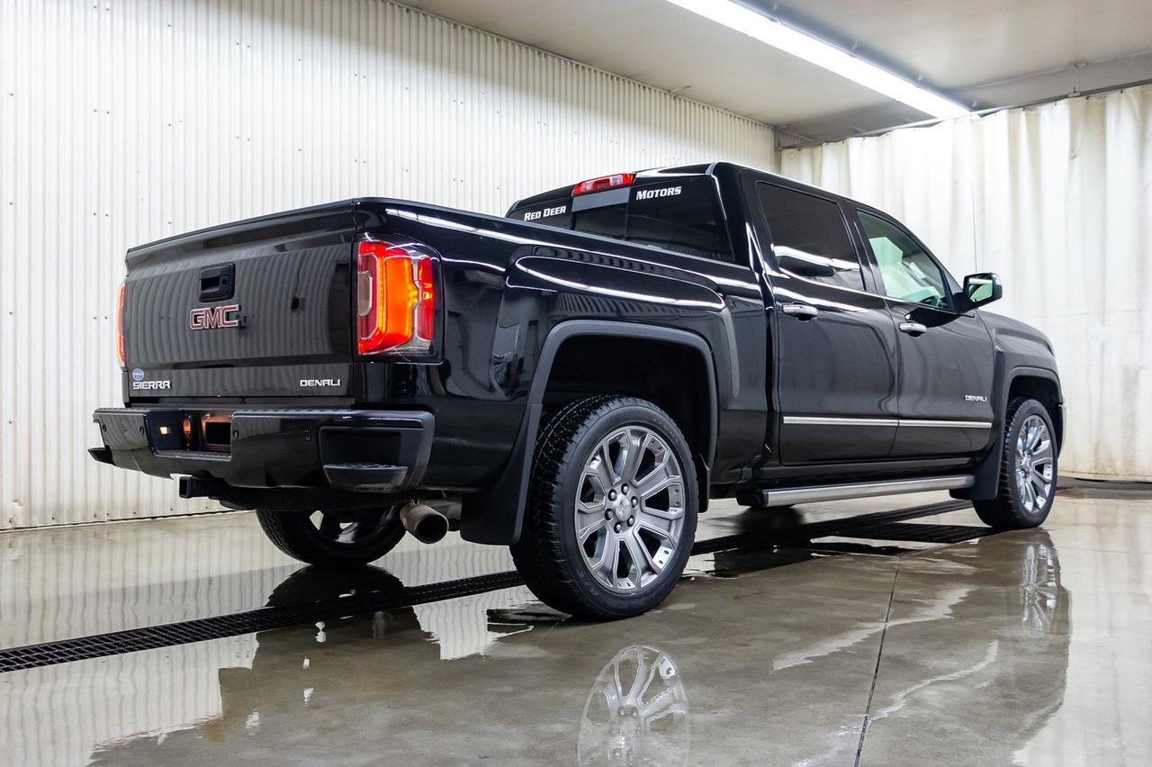 2017 GMC Sierra 1500 4x4 Crew Cab Denali Leather Roof Nav Red Deer AB