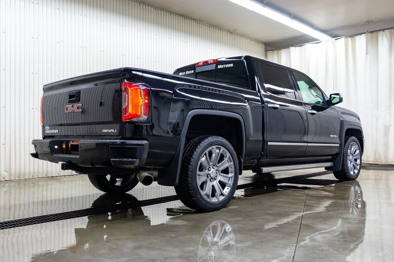 2017 GMC Sierra 1500 4x4 Crew Cab Denali Leather Roof Nav Red Deer AB