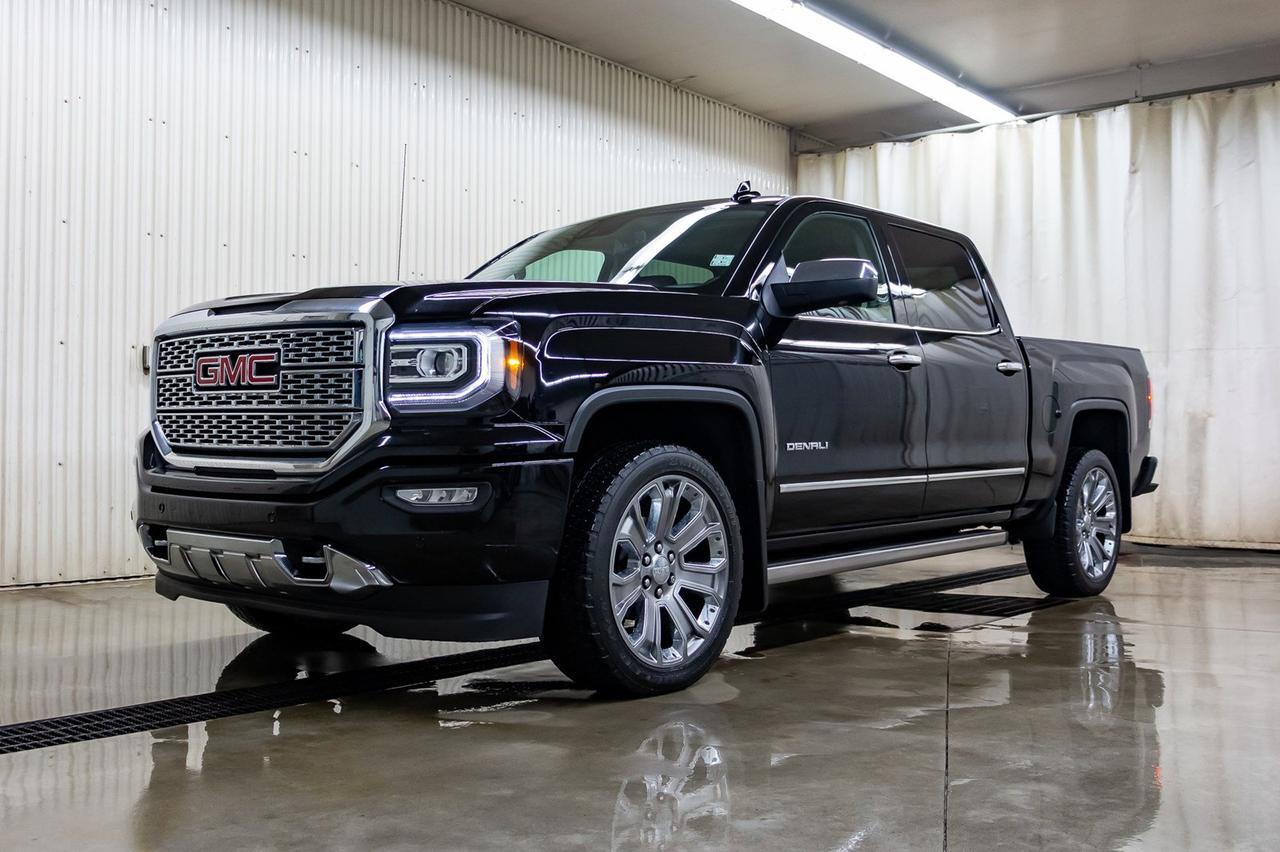 2017 GMC Sierra 1500 4x4 Crew Cab Denali Leather Roof Nav Red Deer AB