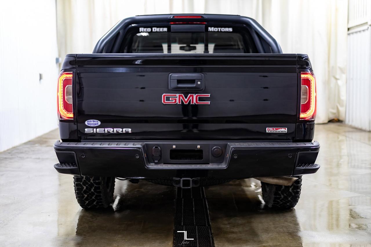 2017 GMC Sierra 1500 4x4 Crew Cab SLT All Terrain Leather Roof BCam Red Deer AB