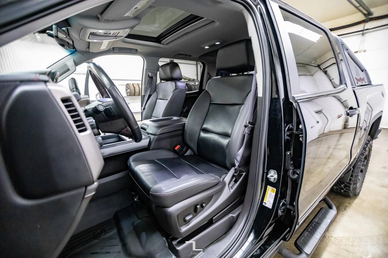 2017 GMC Sierra 1500 4x4 Crew Cab SLT All Terrain Leather Roof BCam Red Deer AB