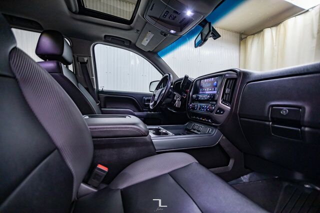 2017 GMC Sierra 1500 4x4 Crew Cab SLT All Terrain Leather Roof BCam Red Deer AB