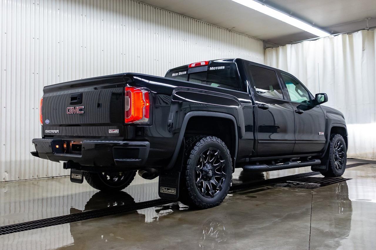 2017 GMC Sierra 1500 4x4 Crew Cab SLT All Terrain Leather Roof Nav Red Deer AB
