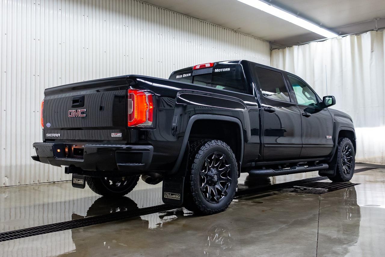 2017 GMC Sierra 1500 4x4 Crew Cab SLT All Terrain Leather Roof Nav Red Deer AB