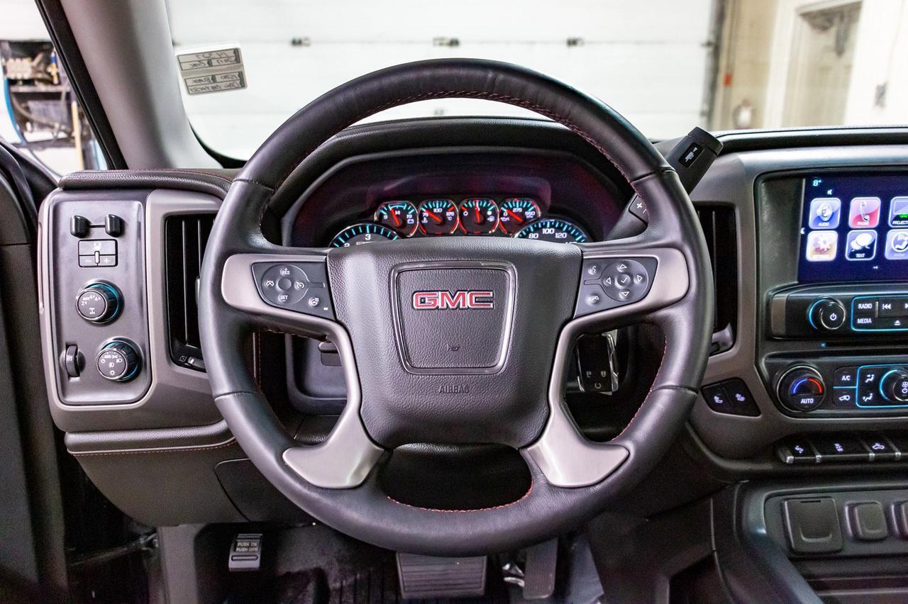 2017 GMC Sierra 1500 4x4 Crew Cab SLT All Terrain Leather Roof Nav Red Deer AB