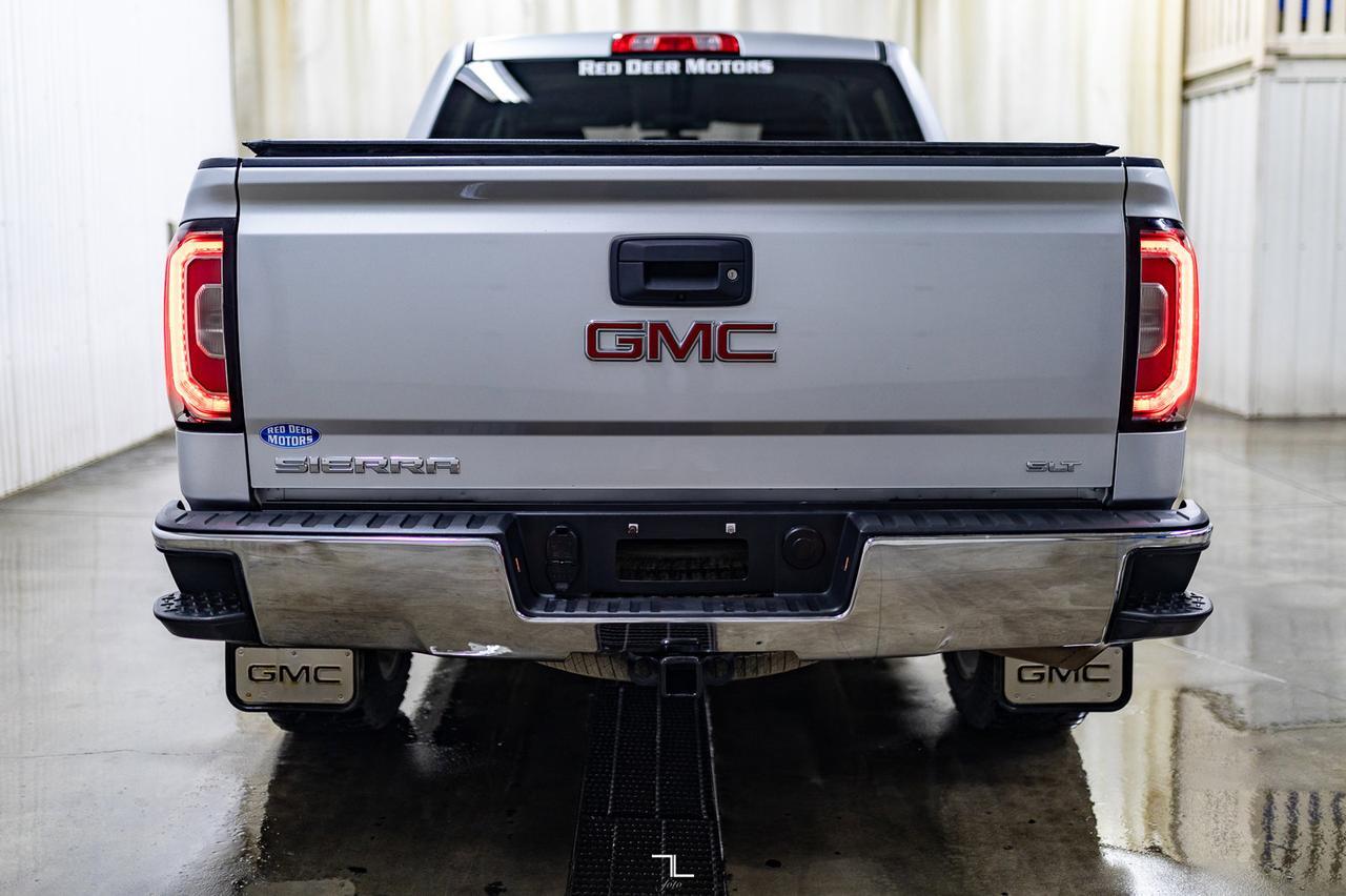 2017 GMC Sierra 1500 4x4 Crew Cab SLT Leather Nav BCam Red Deer AB