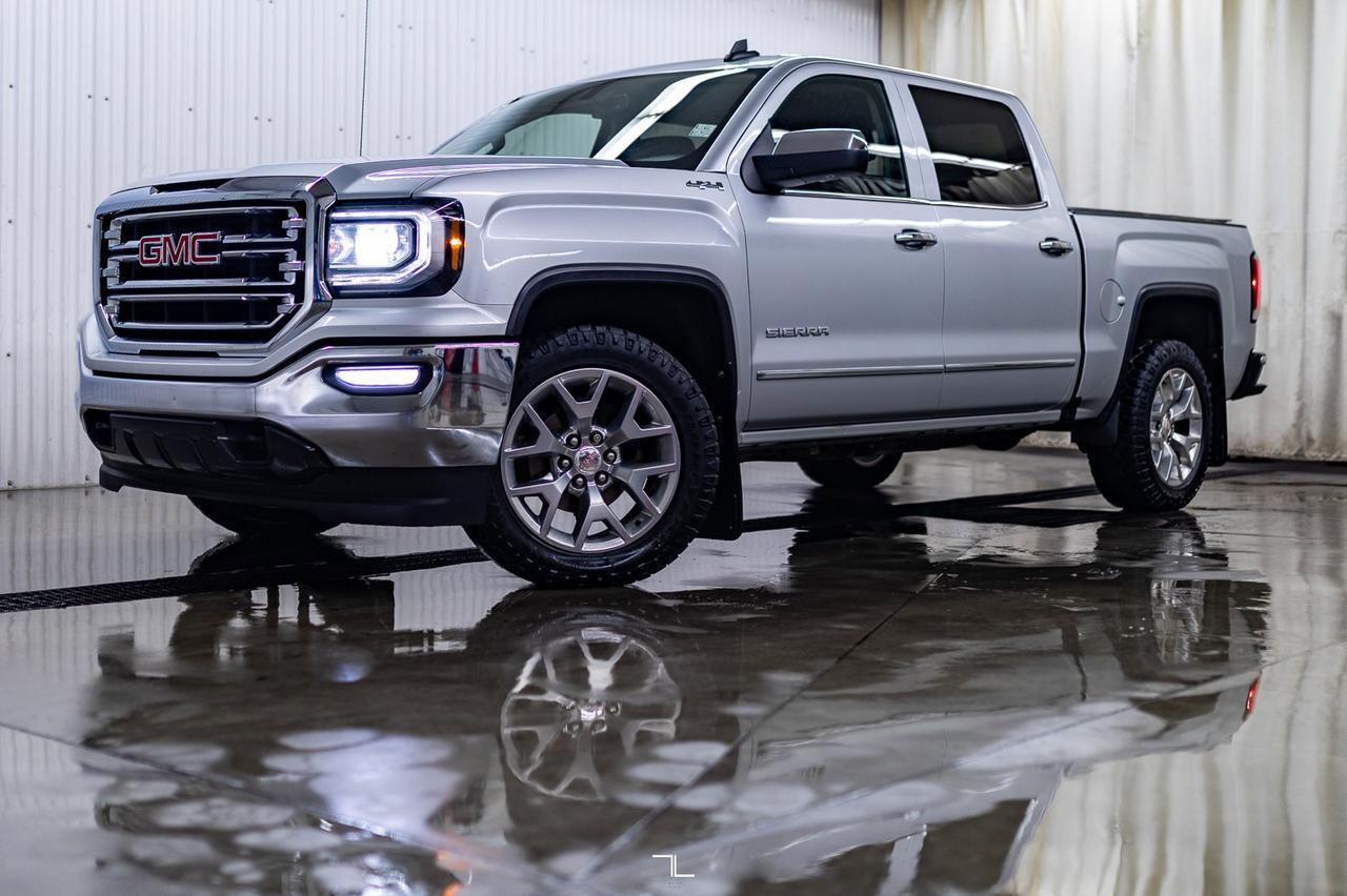 2017 GMC Sierra 1500 4x4 Crew Cab SLT Leather Nav BCam Red Deer AB