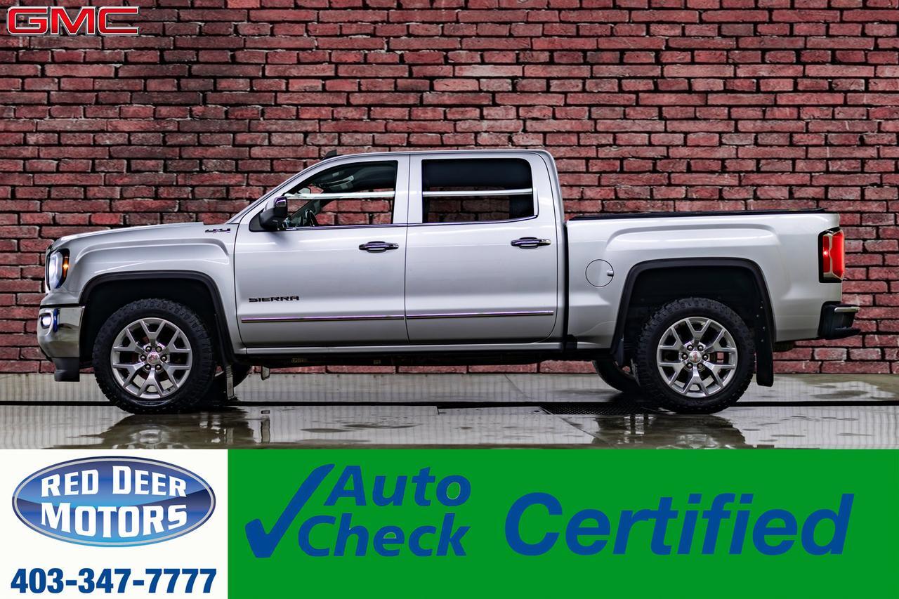 2017 GMC Sierra 1500 4x4 Crew Cab SLT Leather Nav BCam