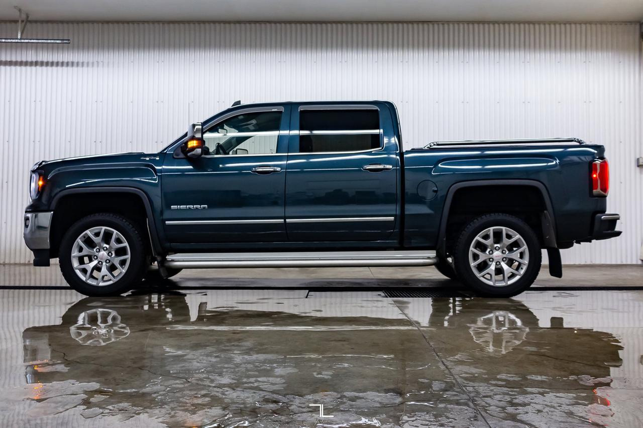 2017 GMC Sierra 1500 4x4 Crew Cab SLT Leather Nav BCam Red Deer AB