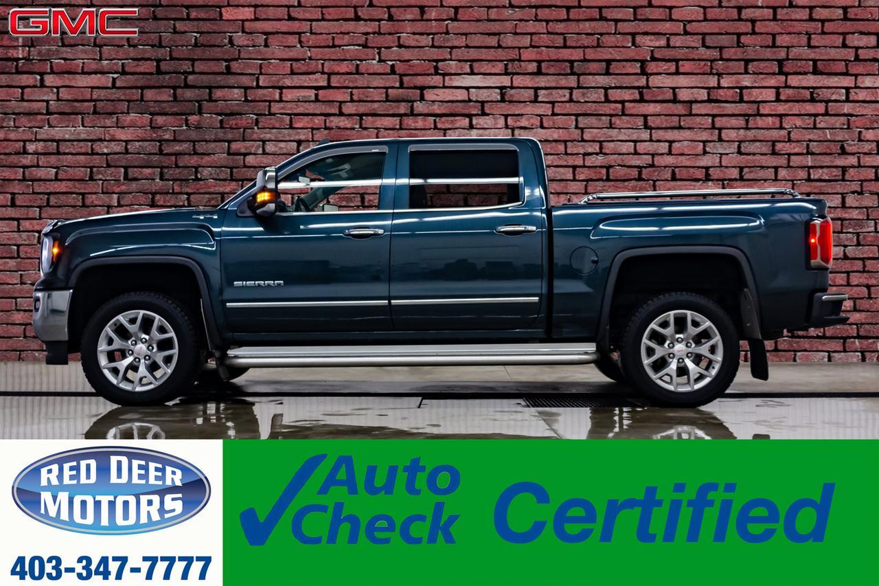 2017 GMC Sierra 1500 4x4 Crew Cab SLT Leather Nav BCam