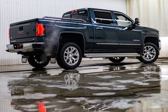 2017 GMC Sierra 1500 4x4 Crew Cab SLT Leather Nav BCam Red Deer AB