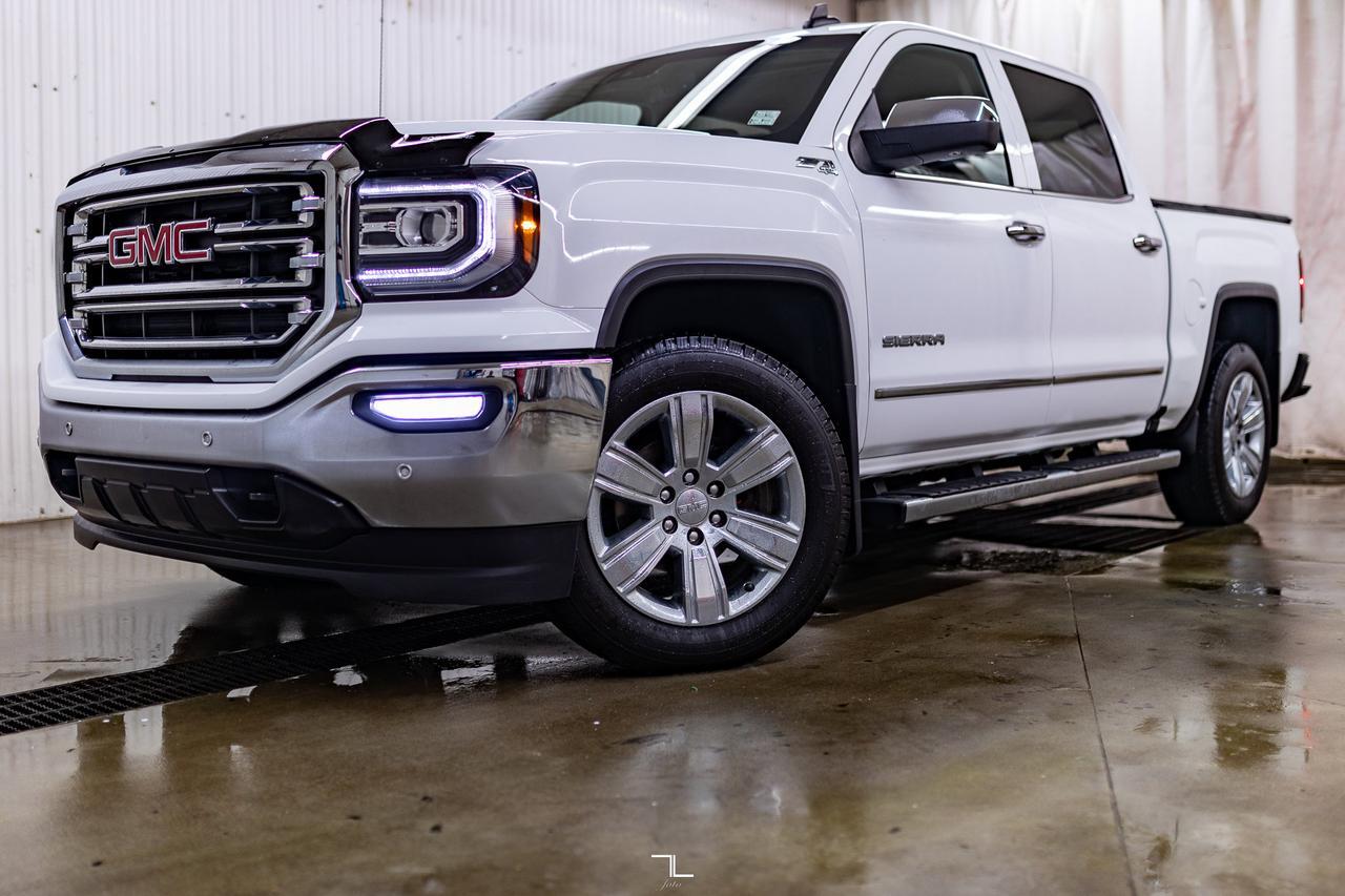 2017 GMC Sierra 1500 4x4 Crew Cab SLT Z71 Leather Roof Nav Red Deer AB