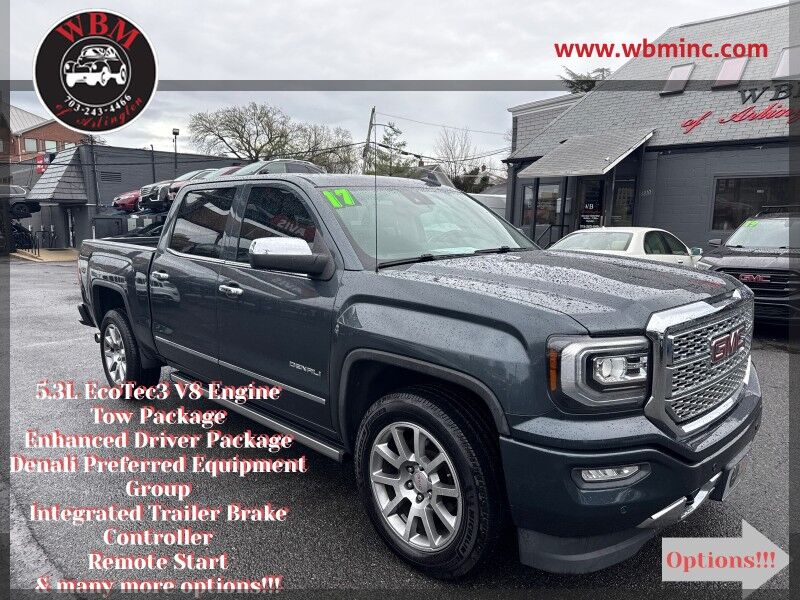 2017 GMC Sierra 1500 Denali Crew Cab 4WD