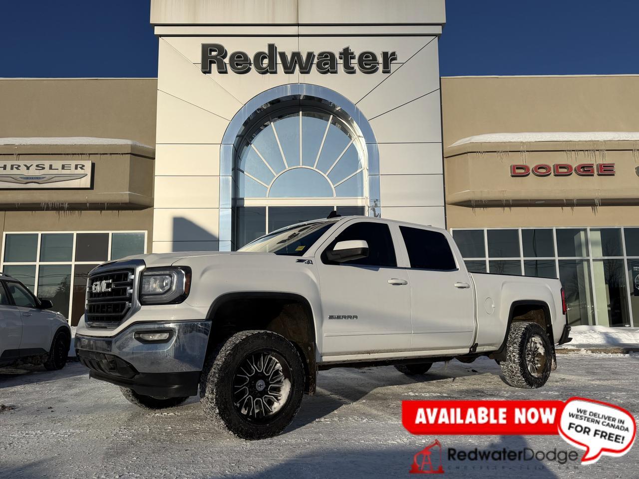 2017 GMC Sierra 1500 SLE | 6' Box | Bucket Seats | Heated Seats | Aftermarket Wheels | Tonneau Cover