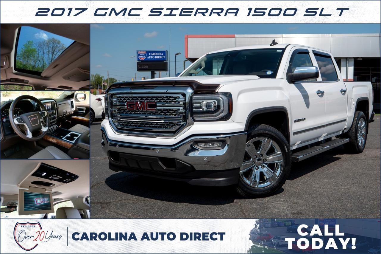 2017 GMC Sierra 1500 SLT / Premium Plus Package / Rear Entertainment!