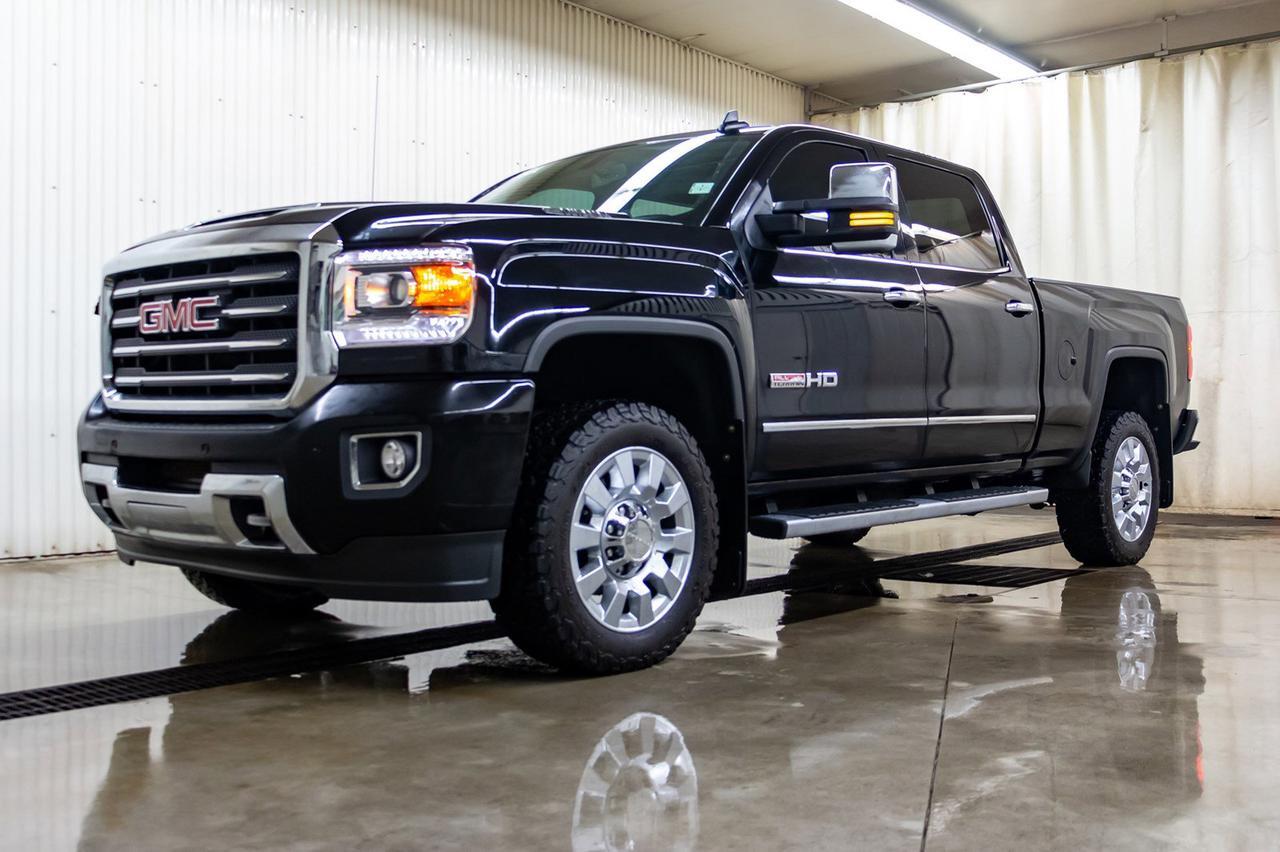 2017 GMC Sierra 2500HD 4x4 Crew Cab SLT All Terrain Diesel Red Deer AB