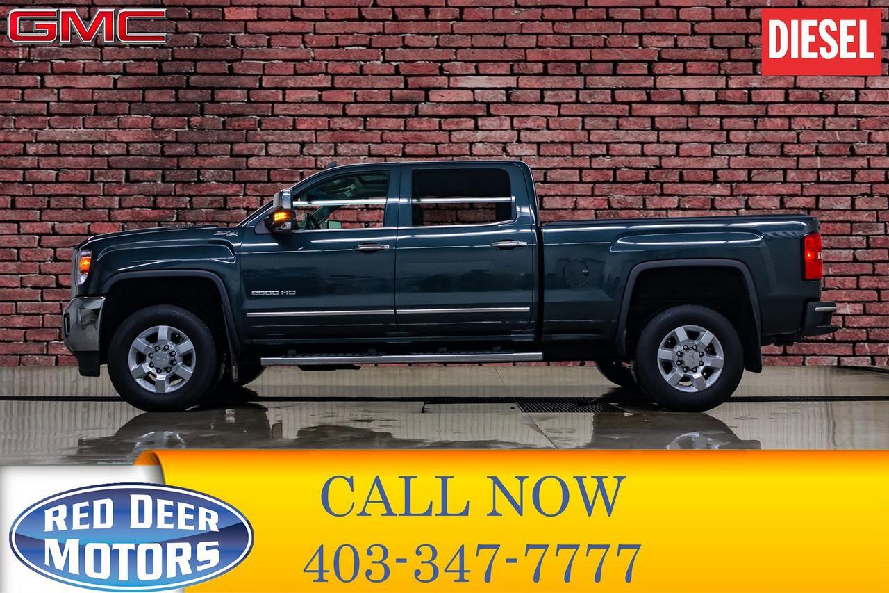 2017 GMC Sierra 2500HD 4x4 Crew Cab SLT Diesel Leather Roof BCam