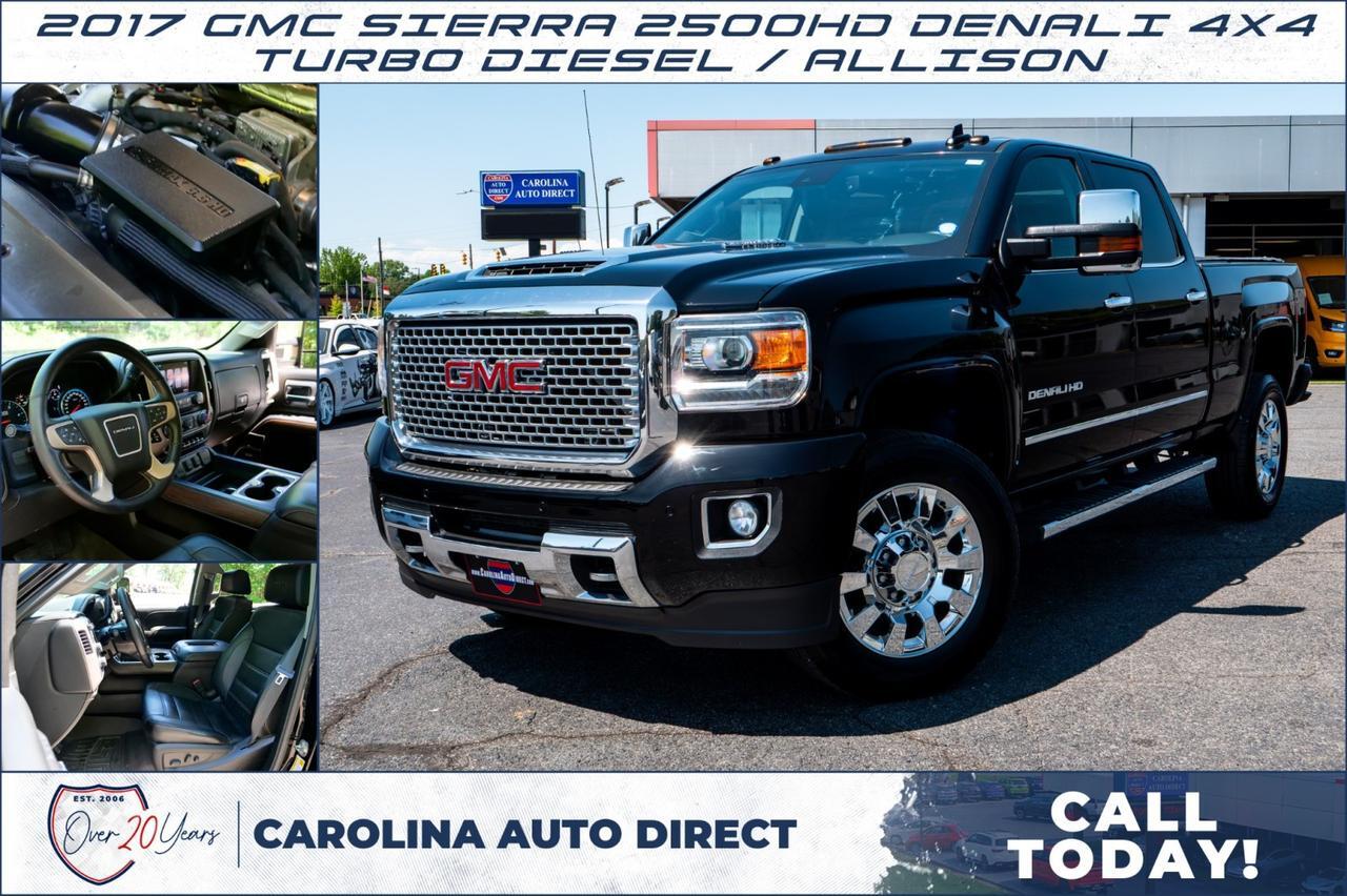 2017 GMC Sierra 2500HD Denali 4X4 / Turbo Diesel / Allison / Plus PKG!