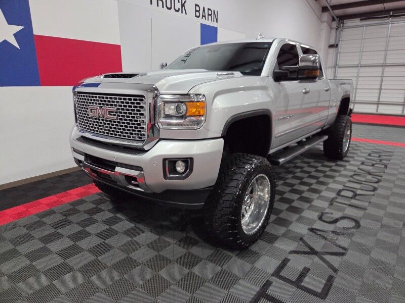 2017 GMC Sierra 2500HD Lifted Denali 6.6L Diesel 22in American Force 37in Tires FREE WARRANTY