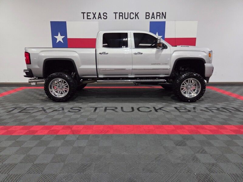 2017 GMC Sierra 2500HD Lifted Denali 6.6L Diesel 22in American Force 37in Tires FREE WARRANTY Arlington TX