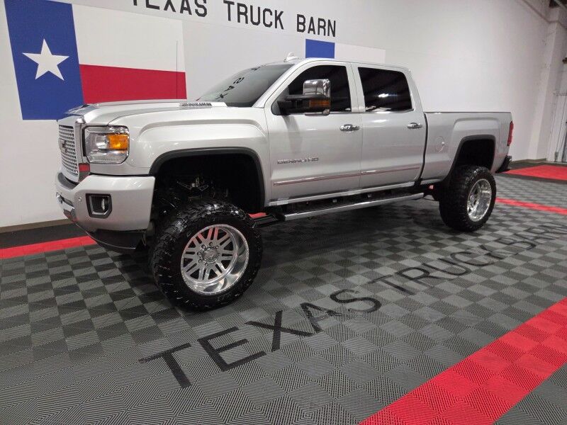 2017 GMC Sierra 2500HD Lifted Denali 6.6L Diesel 22in American Force 37in Tires FREE WARRANTY