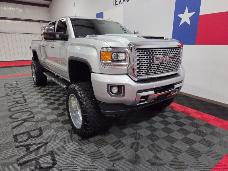 2017 GMC Sierra 2500HD Lifted Denali 6.6L Diesel 22in American Force 37in Tires FREE WARRANTY Arlington TX