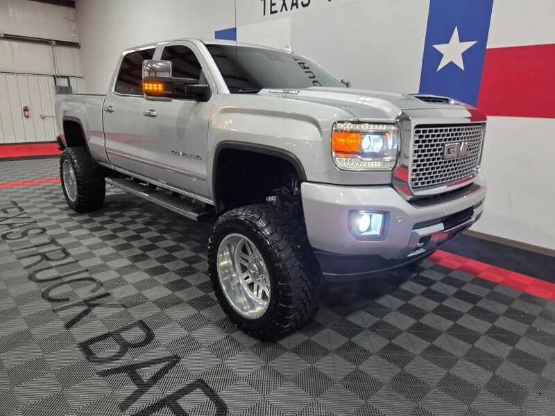 2017 GMC Sierra 2500HD Lifted Denali 6.6L Diesel 22in American Force 37in Tires FREE WARRANTY Arlington TX