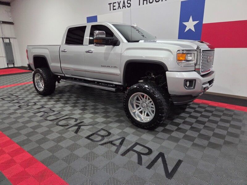 2017 GMC Sierra 2500HD Lifted Denali 6.6L Diesel 22in American Force 37in Tires FREE WARRANTY Arlington TX