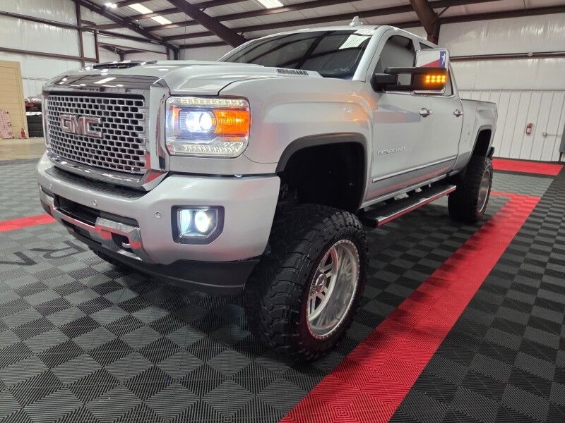 2017 GMC Sierra 2500HD Lifted Denali 6.6L Diesel 22in American Force 37in Tires FREE WARRANTY Arlington TX