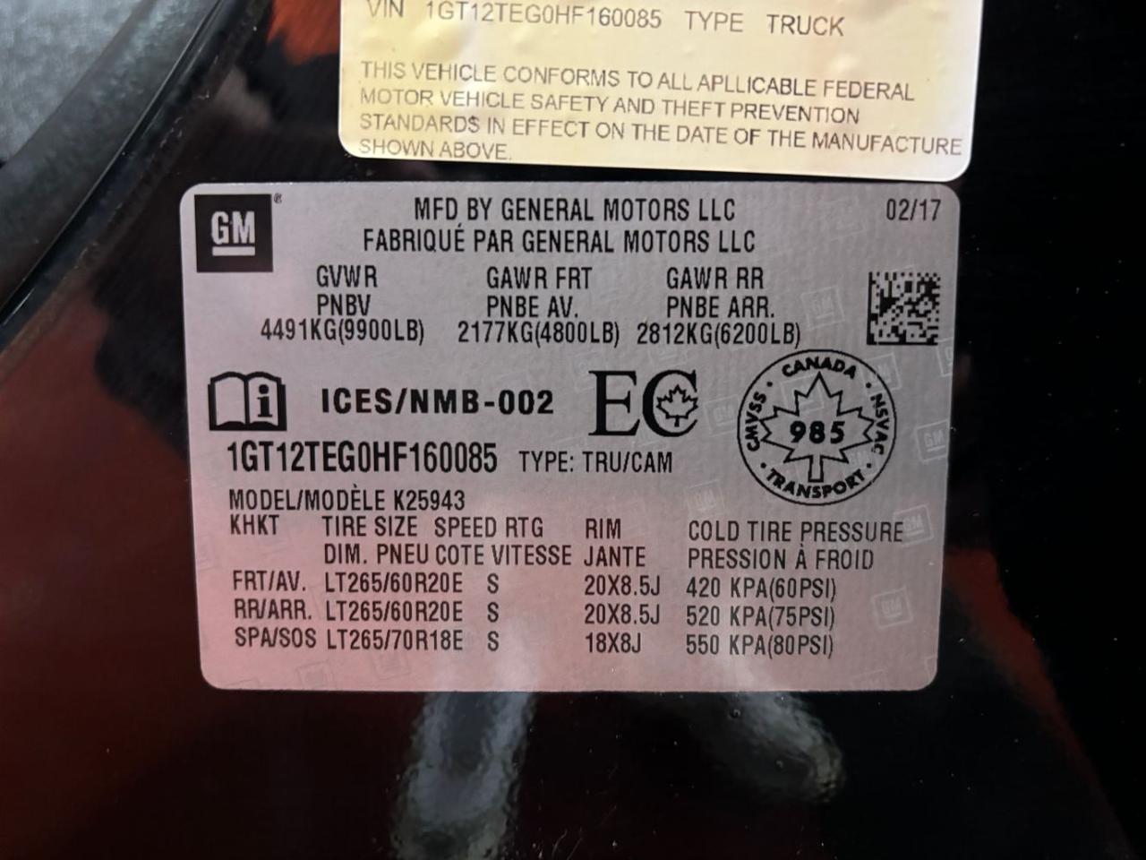 2017 GMC Sierra 2500HD SLT Franklin OH