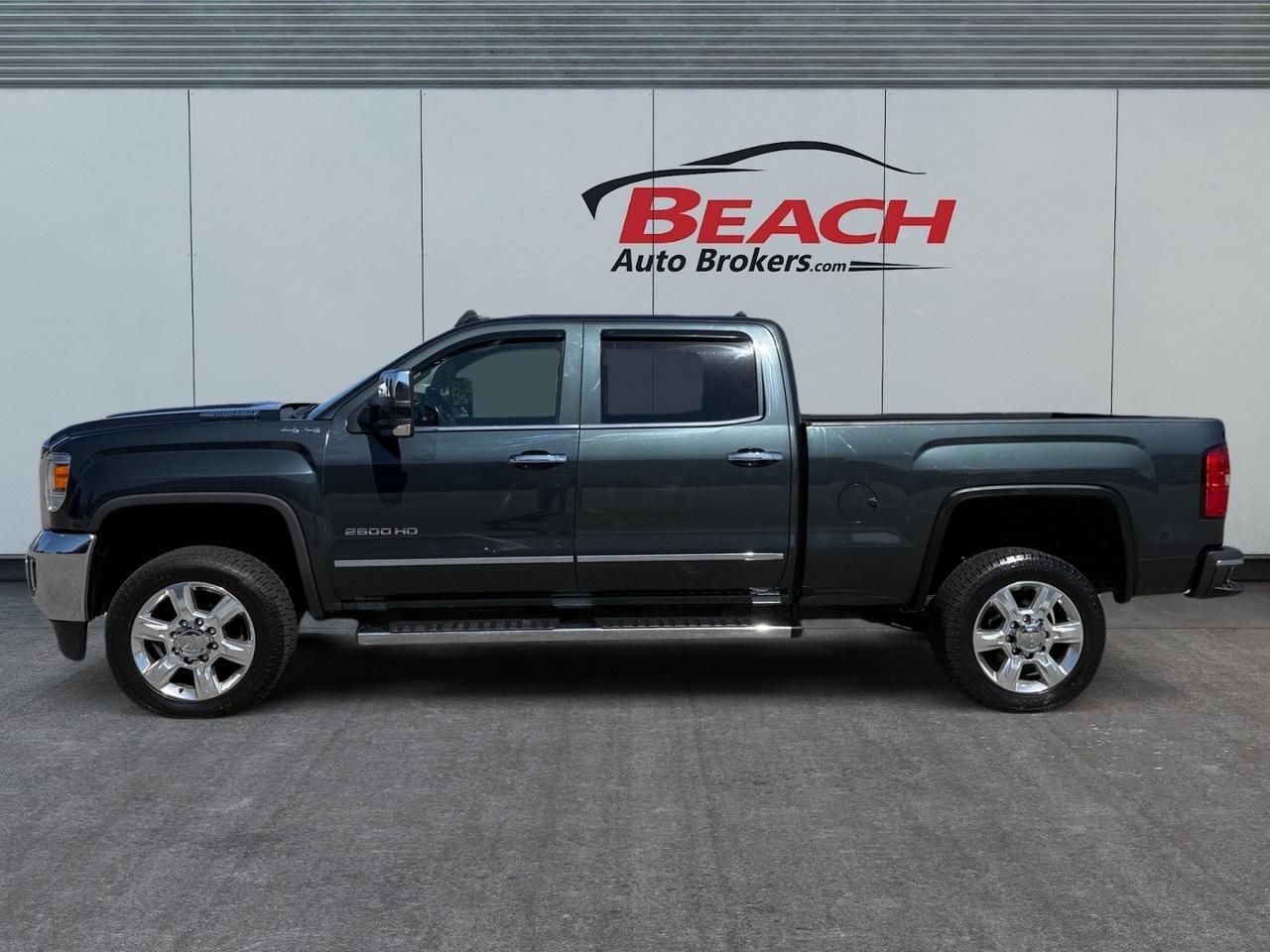 2017 GMC Sierra 2500HD SLT, HEATED SEATS, POWER/HEATED MIRRORS, NAVIGATION, BLUETOOTH, WIFI, REMOTE START, BED LINER, TOW PACKAGE, REAR BUMPER STEP, RUNNING BOARDS, BACKUP CAMERA, CLEAN CARFAX! Norfolk VA