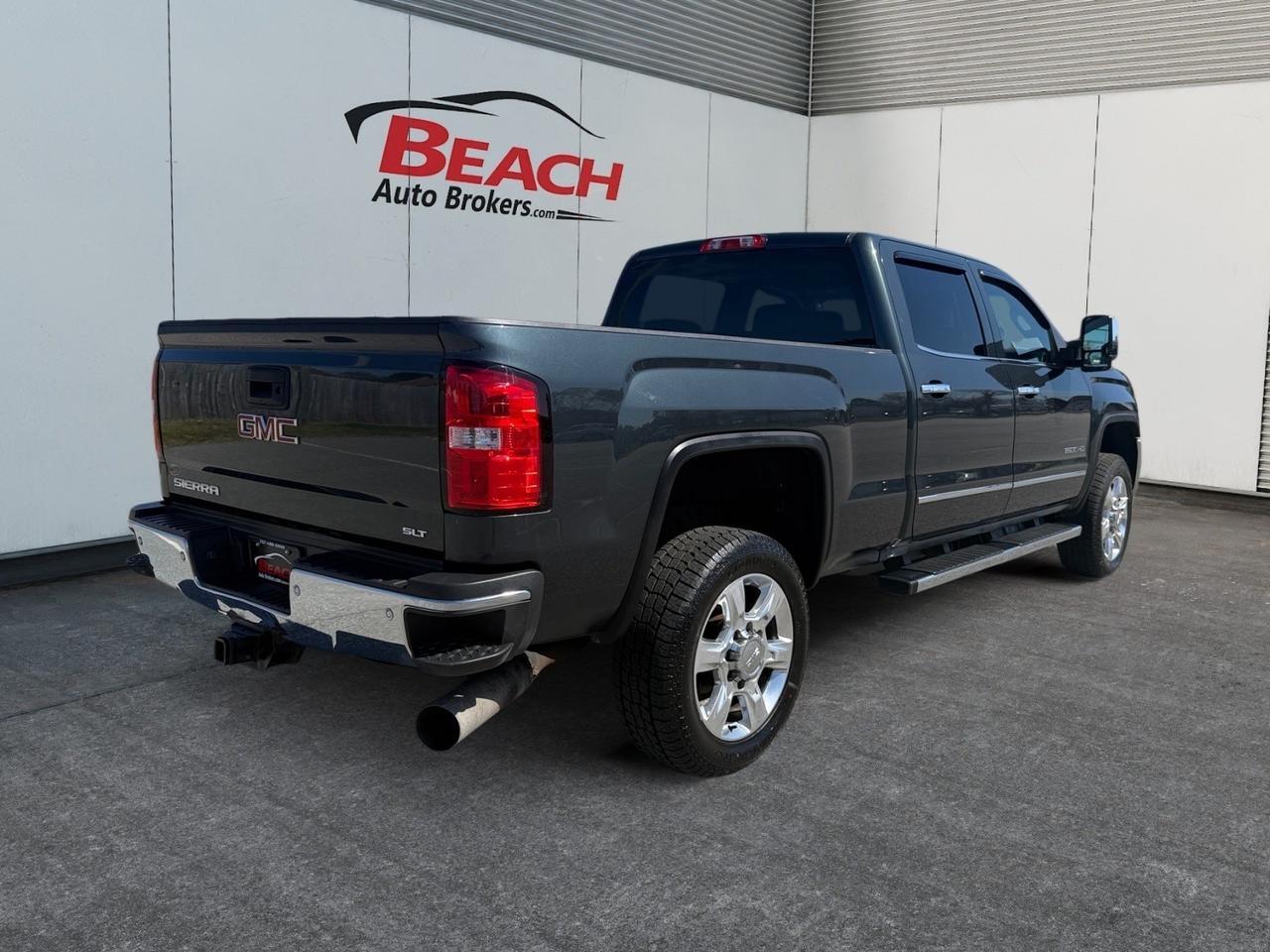 2017 GMC Sierra 2500HD SLT, HEATED SEATS, POWER/HEATED MIRRORS, NAVIGATION, BLUETOOTH, WIFI, REMOTE START, BED LINER, TOW PACKAGE, REAR BUMPER STEP, RUNNING BOARDS, BACKUP CAMERA, CLEAN CARFAX! Norfolk VA