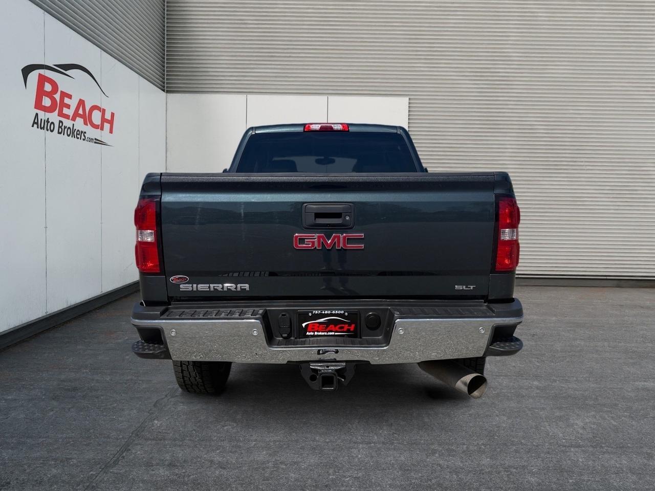 2017 GMC Sierra 2500HD SLT, HEATED SEATS, POWER/HEATED MIRRORS, NAVIGATION, BLUETOOTH, WIFI, REMOTE START, BED LINER, TOW PACKAGE, REAR BUMPER STEP, RUNNING BOARDS, BACKUP CAMERA, CLEAN CARFAX! Norfolk VA