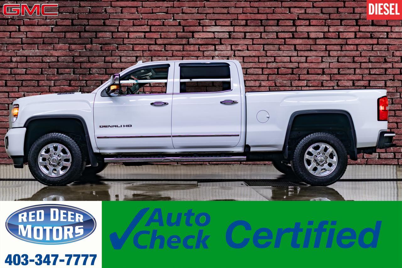 2017 GMC Sierra 3500 4x4 Crew Cab Denali HD Diesel Leather Roof Nav
