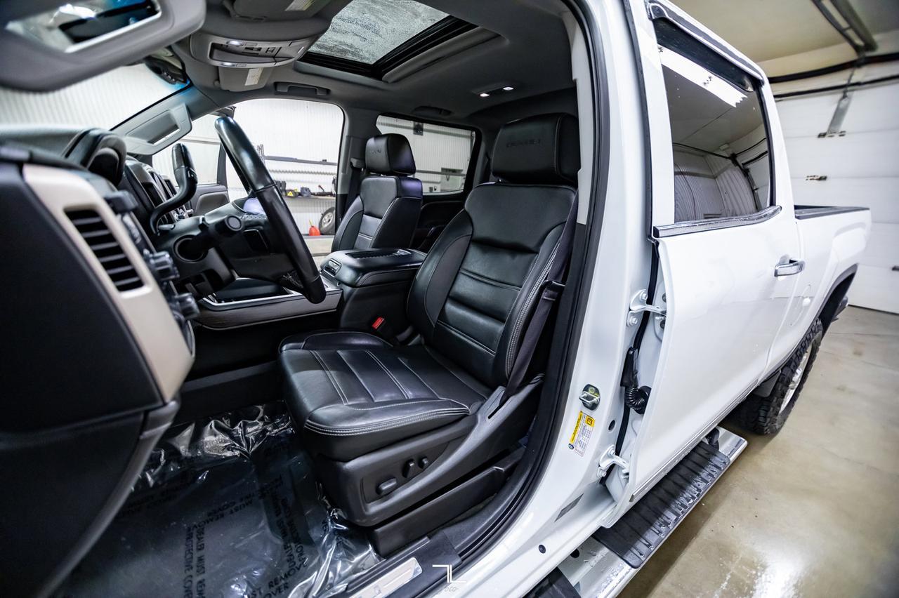 2017 GMC Sierra 3500 4x4 Crew Cab Denali HD Diesel Leather Roof Nav Red Deer AB