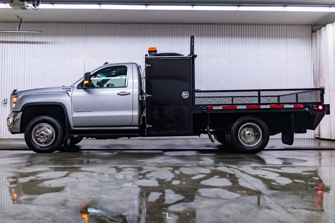2017 GMC Sierra 3500HD 4x4 Reg Cab SLE Dually Deck Cabinets Red Deer AB
