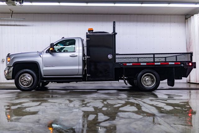 2017 GMC Sierra 3500HD 4x4 Reg Cab SLE Dually Deck Cabinets Red Deer AB