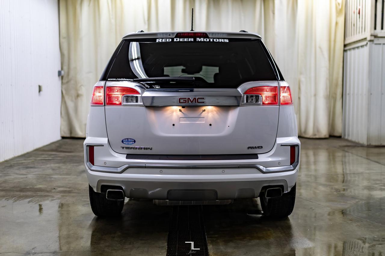 2017 GMC Terrain AWD Denali Leather Roof Nav BCam Red Deer AB